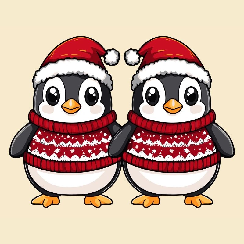 L’équipe de Noël Penguin
