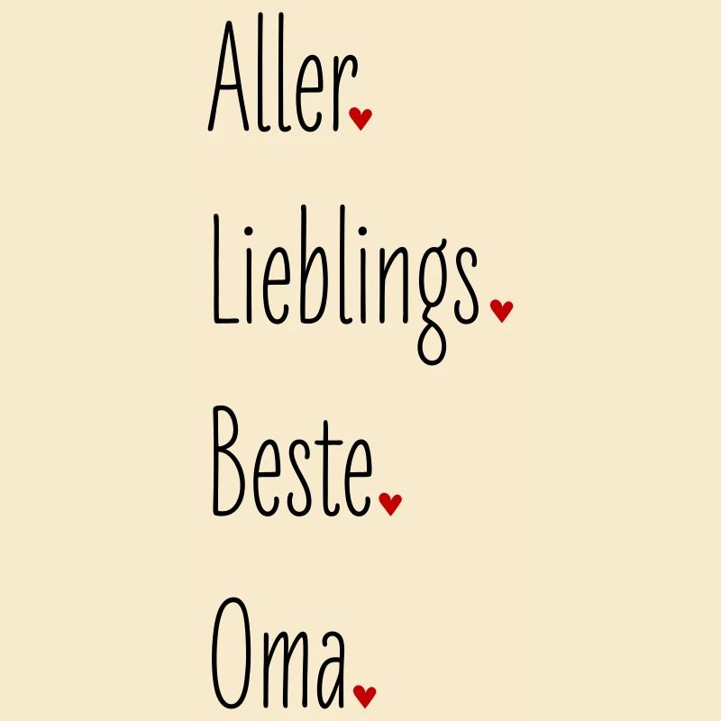 Aller Lieblings Beste Oma, Großmutter, Geburtstag