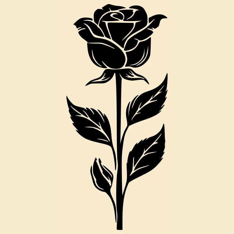 Conception simple de la rose