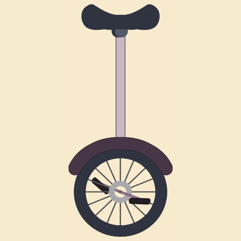 Einrad Einradfahrer