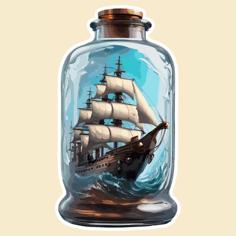 Ship in a Bottle / Message in a Bottle / Ahoy / Anchor