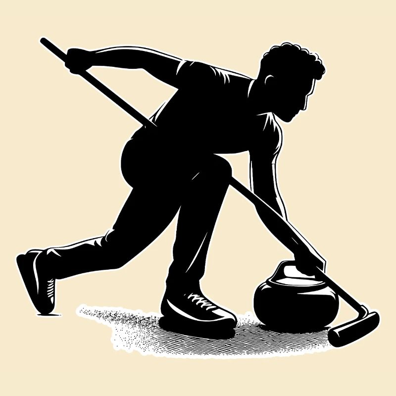 Contour du curling
