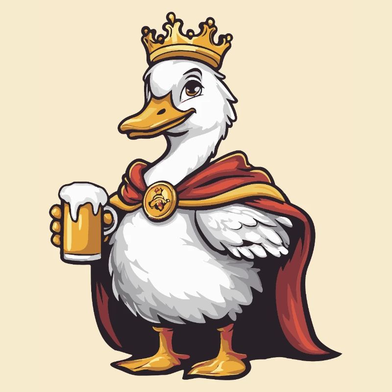 Gans Bier Lustig