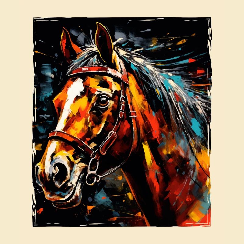 Portrait de cheval