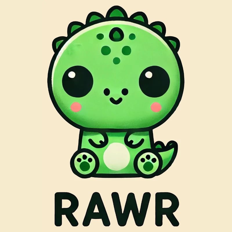 Mignon Dino T-Rex Chibi Rawr