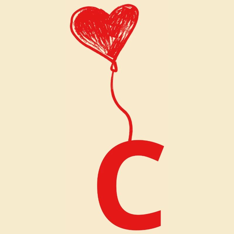 Buchstabe c Herz