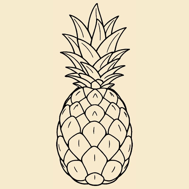 Minimalistic Pineapple