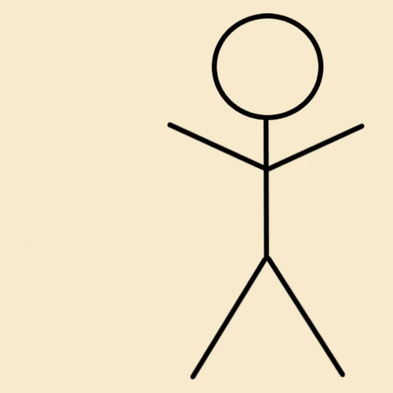 Figure de bâton simple