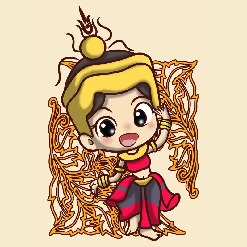 Cambodia Tradition Dance Khmer Apsara I Gift