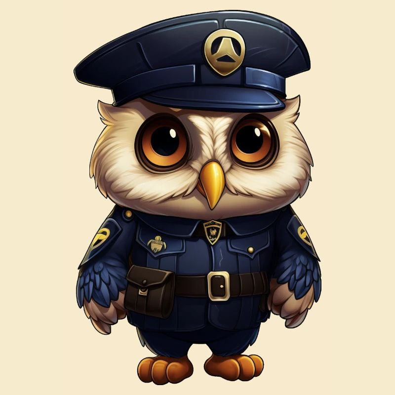 Owls Policeman
