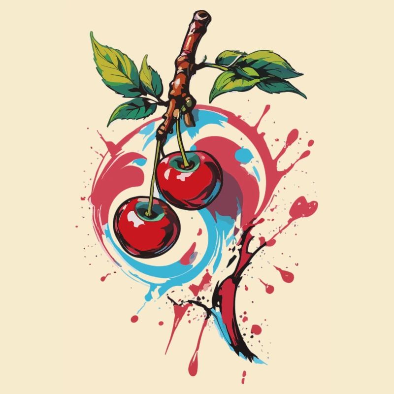Red Cherry Cherries Cherries Cherry