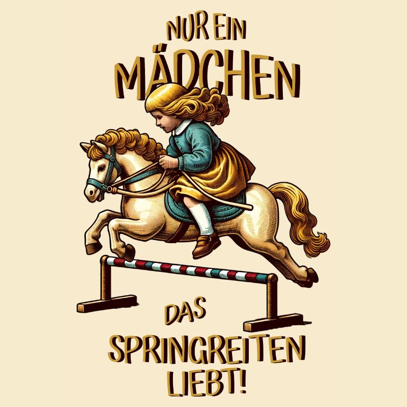 Kinder Springreiten