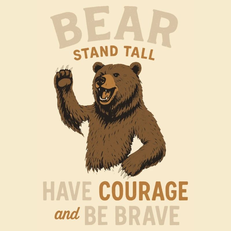 Devise de l’ours pour les braves