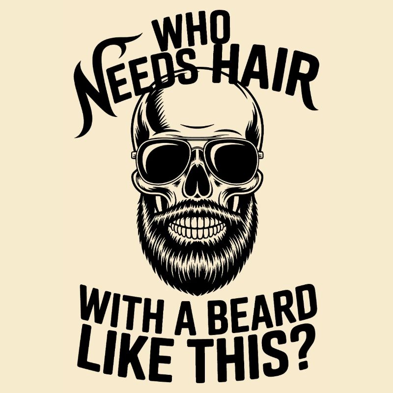 Who Needs Hair With A Beard Like This Bart Glatze