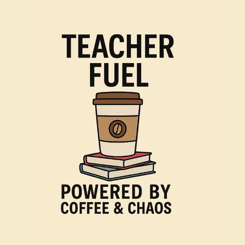 Lehrer Energie mit Kaffeefokus