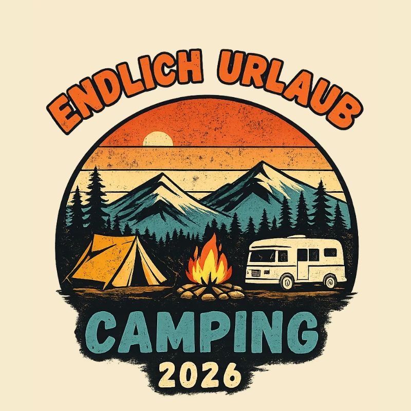 Endlich Urlaub Camping 2026 Wohnmobil 