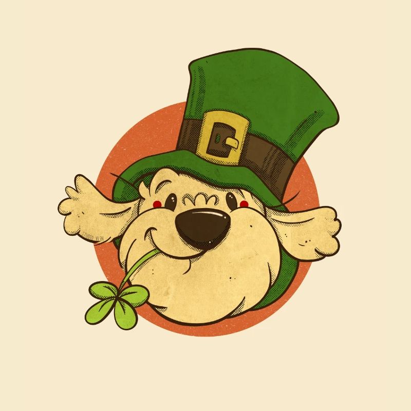 Cockapoo Thor St. Patrick's Day