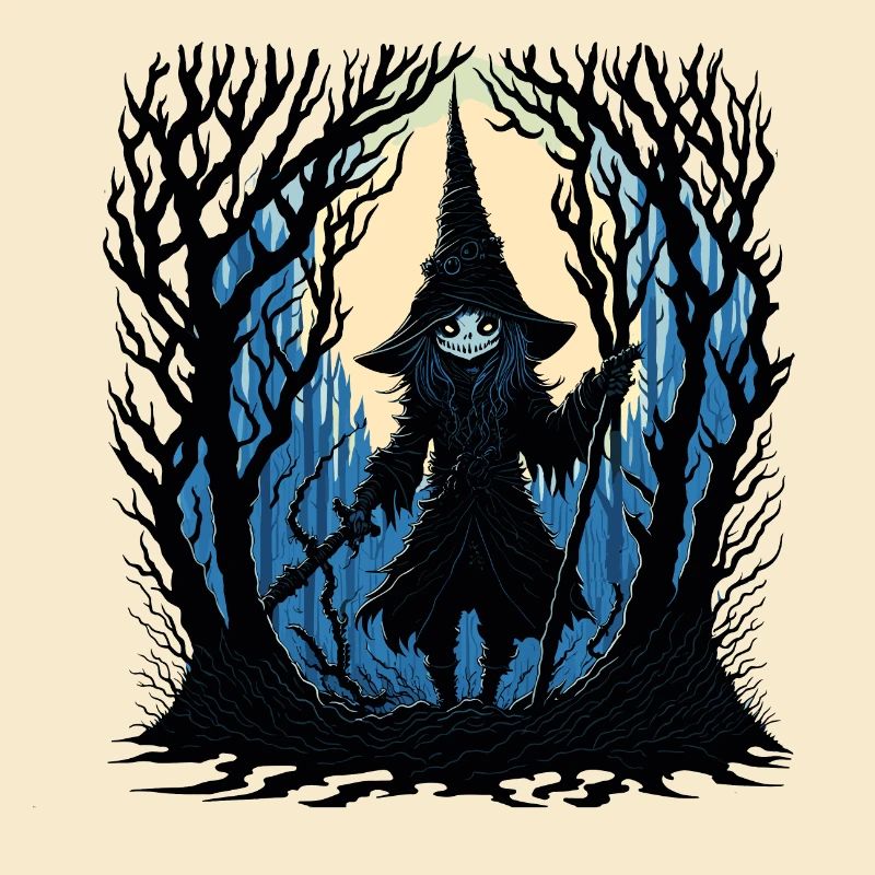 Witch in the forest