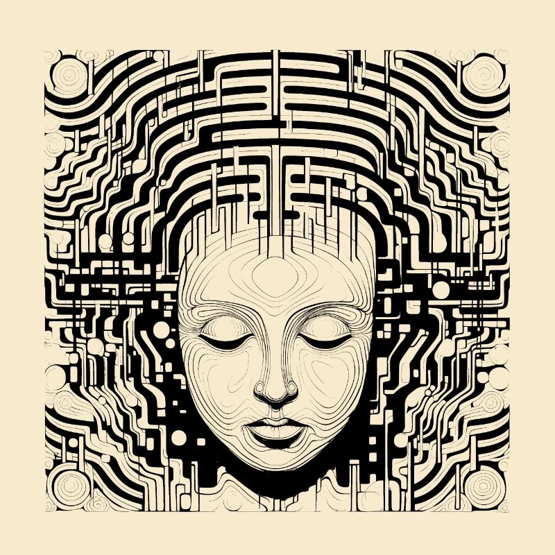 Brain Structures - Surreal Art