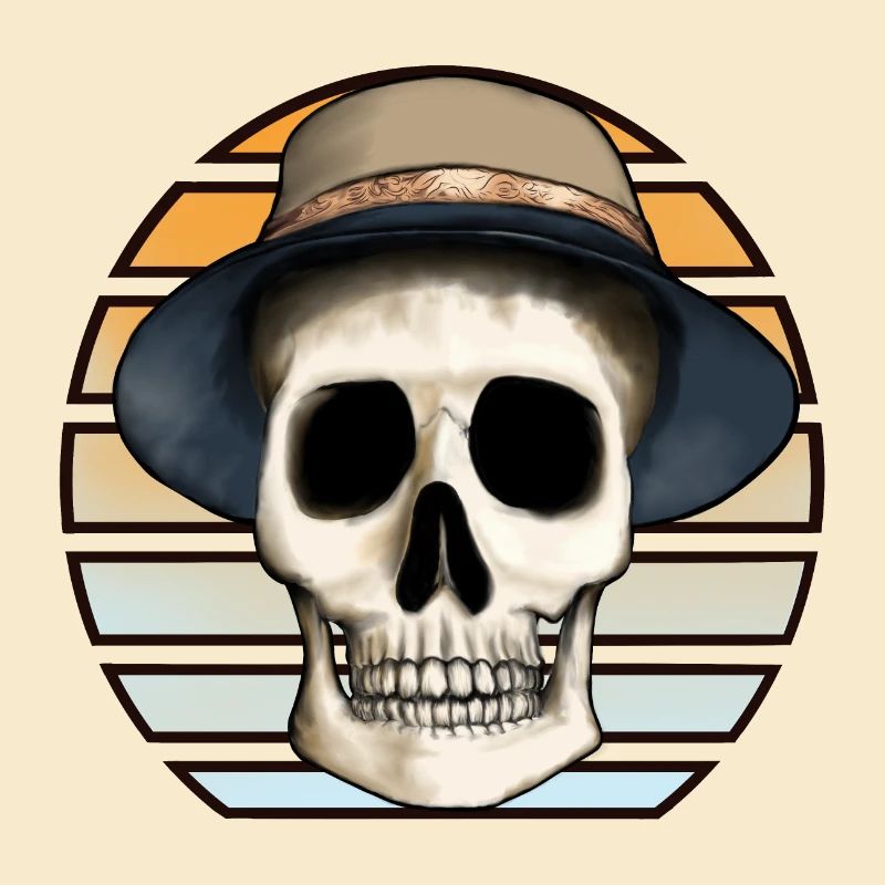 Skull with Hat
