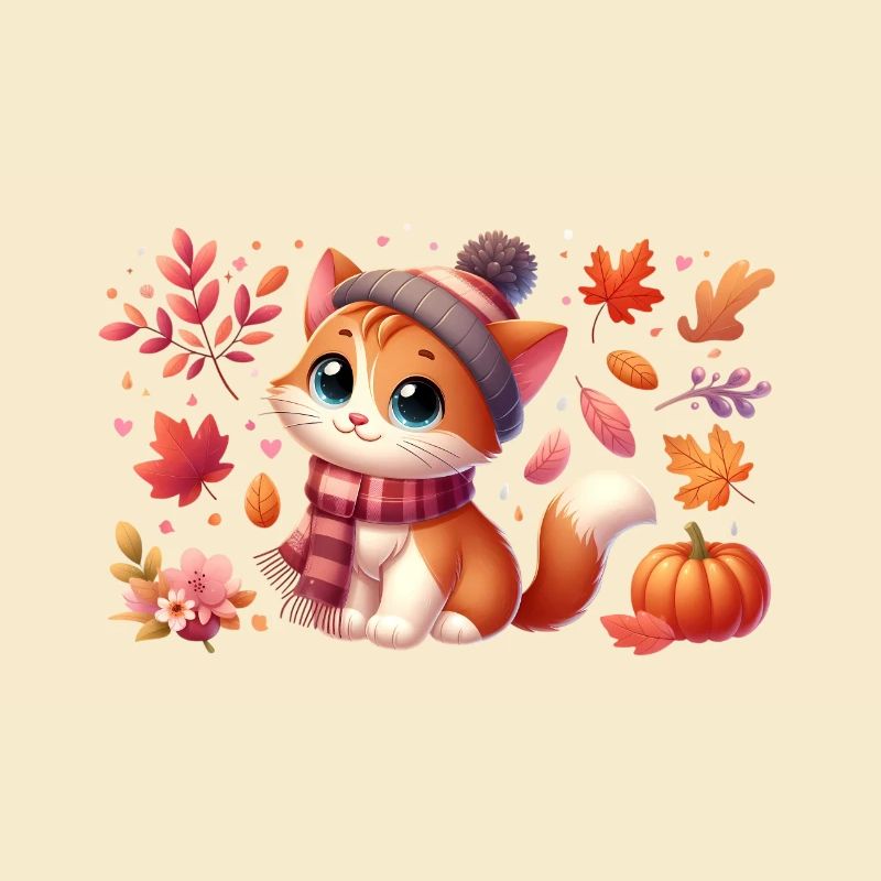 chat automne 3