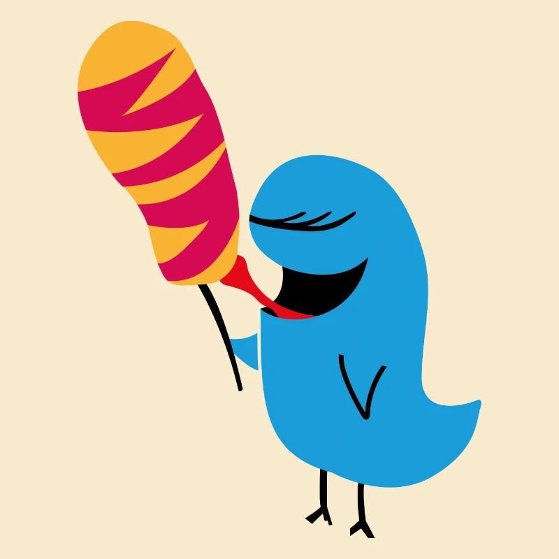 Cute monster cotton candy