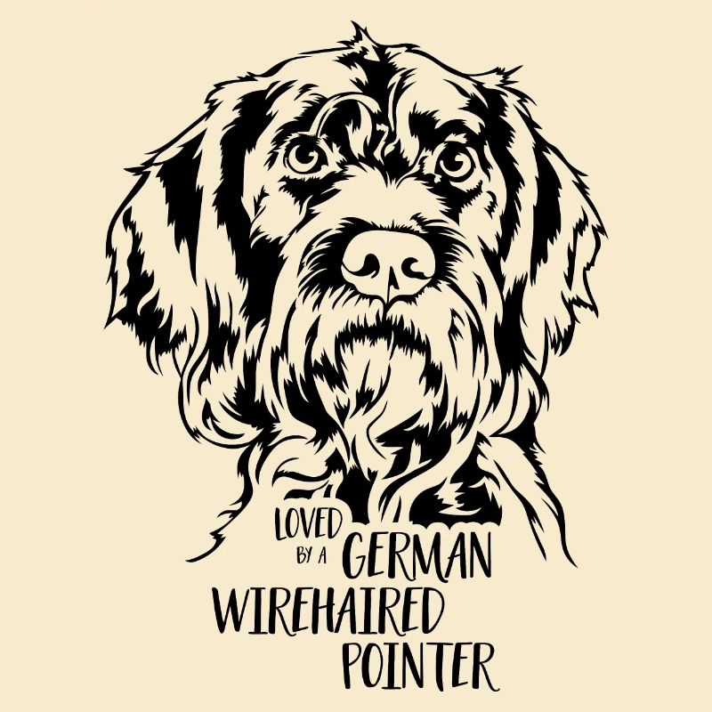 Loved by a German Wirehaired Pointer Wilsigns