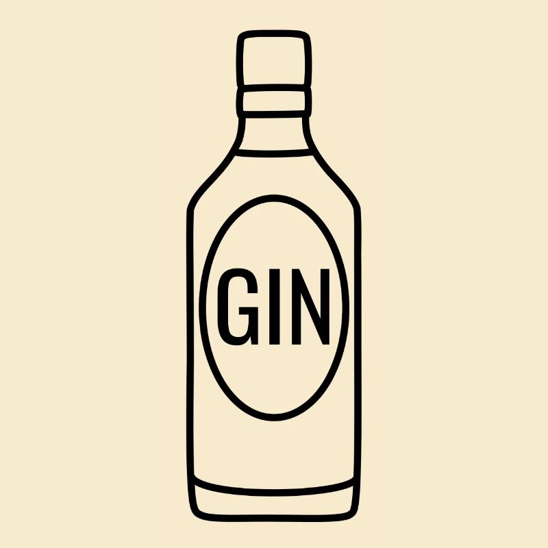 Gin Flasche