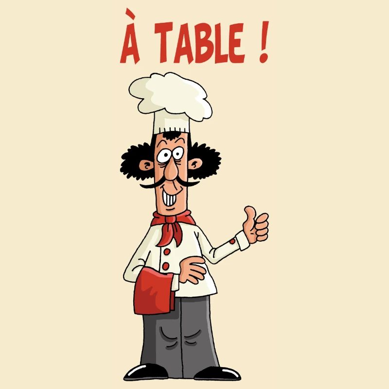 à table