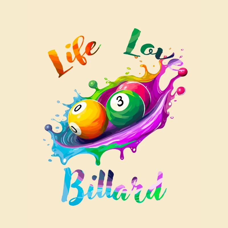 Leben Liebe Billard