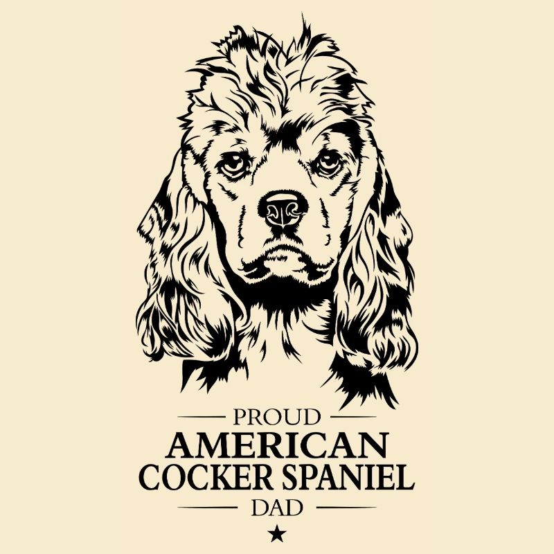 American Cocker Spaniel Dad Dogs Wilsigns