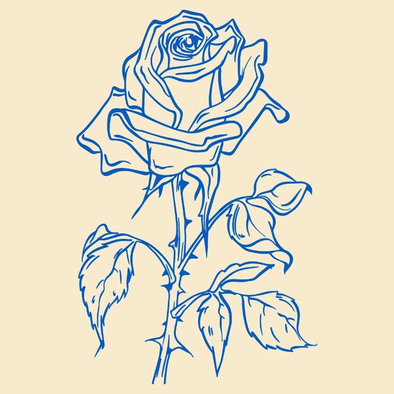 Rose Bleue