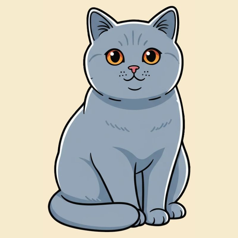 Britisch Kurzhaar Katze Haustier