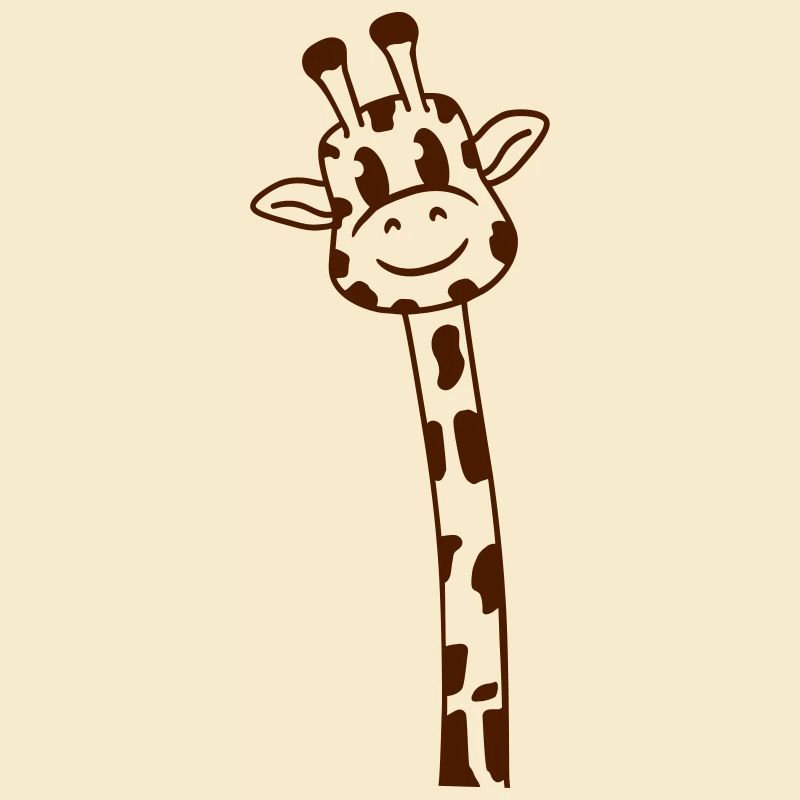 Funny Long Neck Giraffe Cool Cute Animals