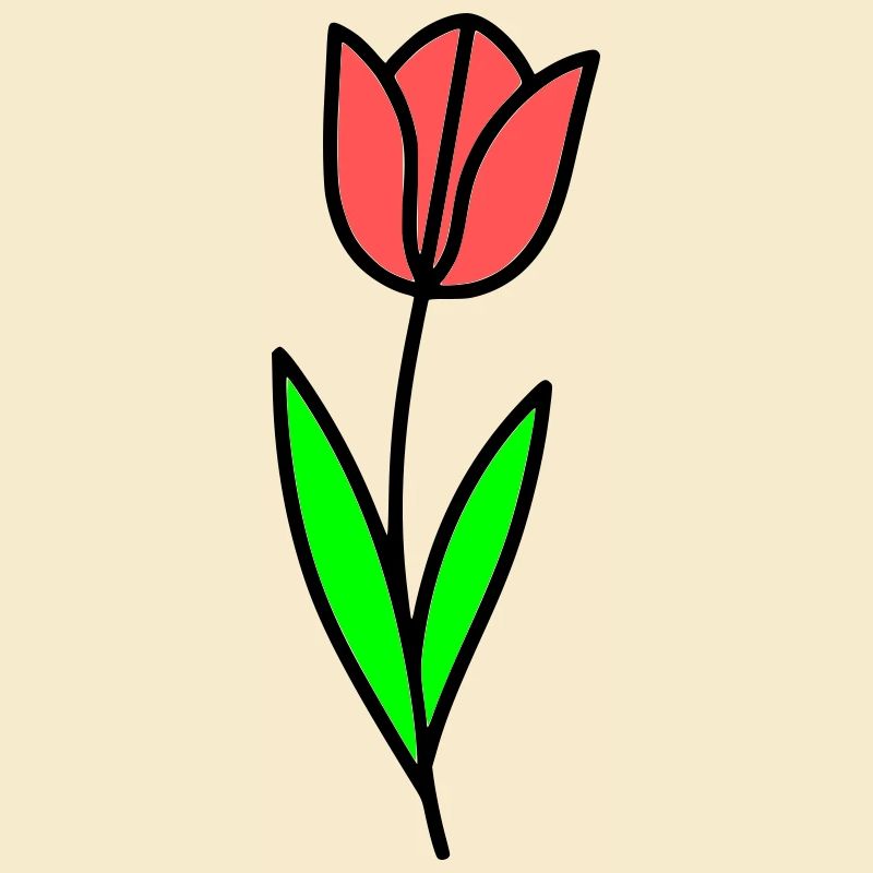 Bande dessinée Tulip Fleur