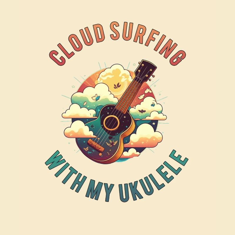 Cloud Surfing avec mon ukulélé - Dire, Idée