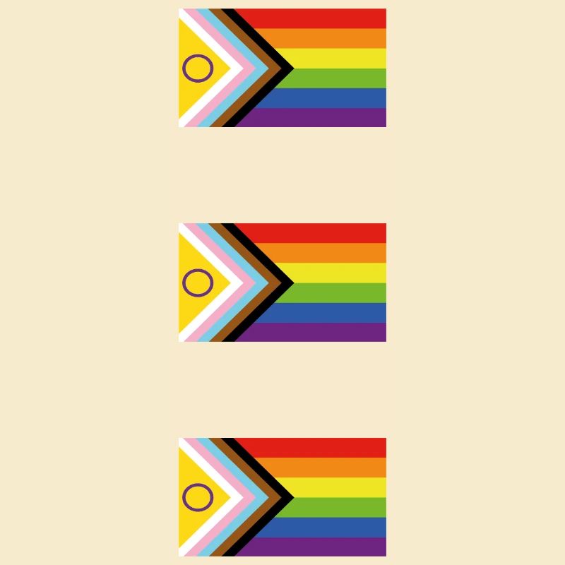 Progrès Inclusive Fierté Drapeau Arc-en-ciel LGBTQ+