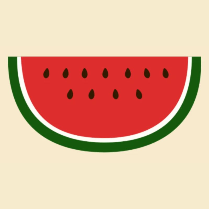 Pastèque sans Palestine