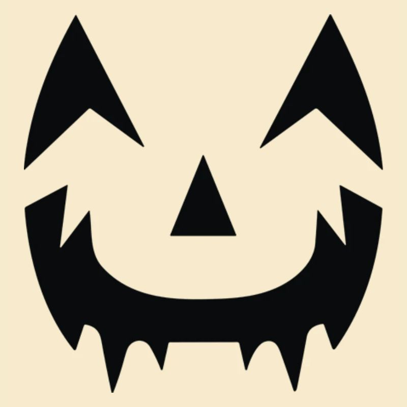 Dark pumpkin look Halloween