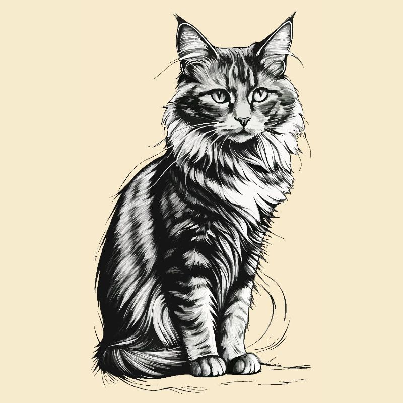 Chat noble sitter