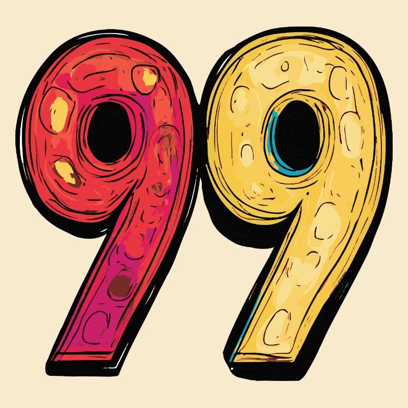 99 Symbole numérique