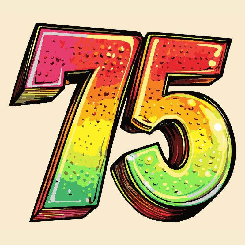75 Symbole numérique