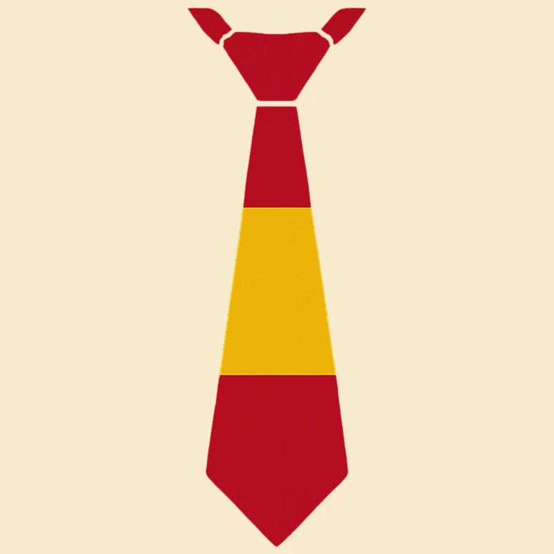 Conception de cravate de drapeau allemand