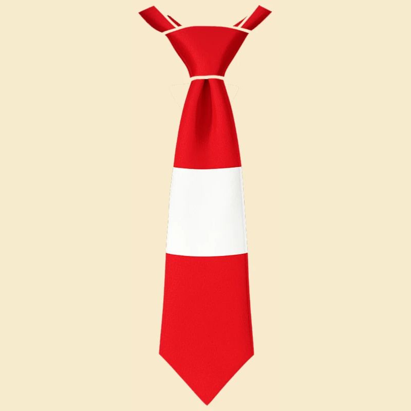Lettische Krawatte – Flaggendesign