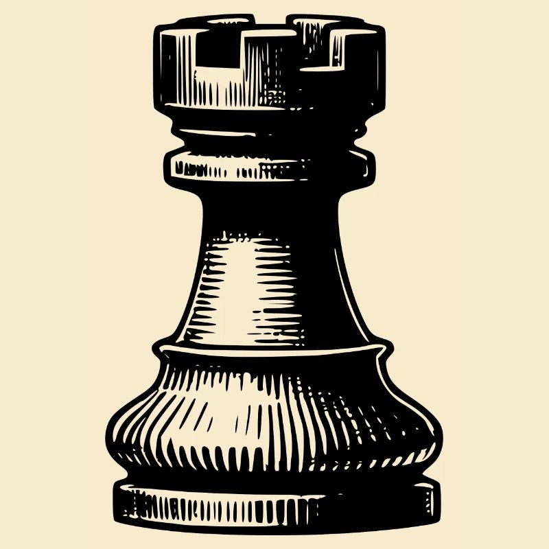 Schachspiel Schachfigur Turm