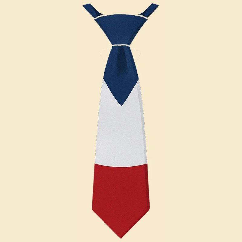 France Tie – Flaggendesign