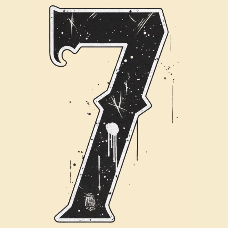 Galactic Number Seven Design