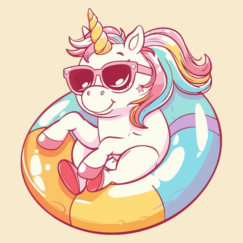 Einhorn Comic Cool