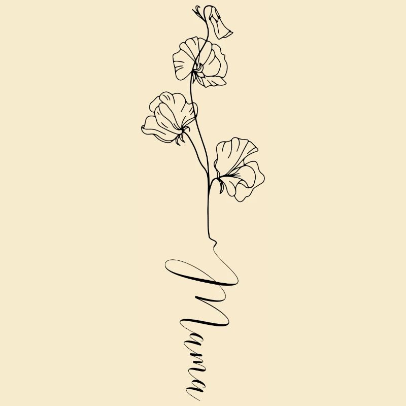 Coquelicot fleur de naissance - symbole du mois d’août