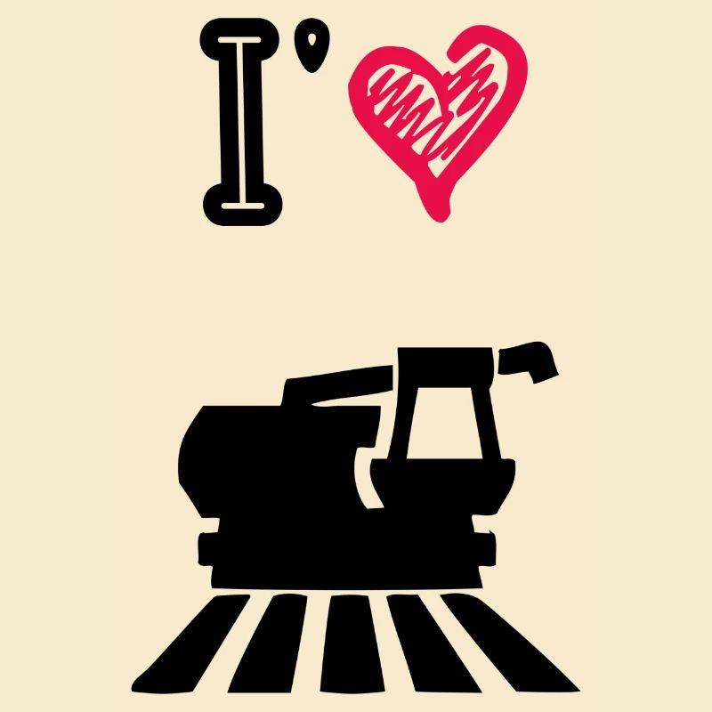 J’aime les moissonneuse